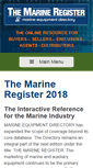 Mobile Screenshot of marinetrac.com